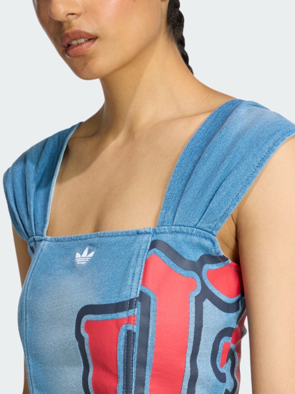 NWT Adidas Originals GFX Coursage Top Size 8 - Picture 3 of 12